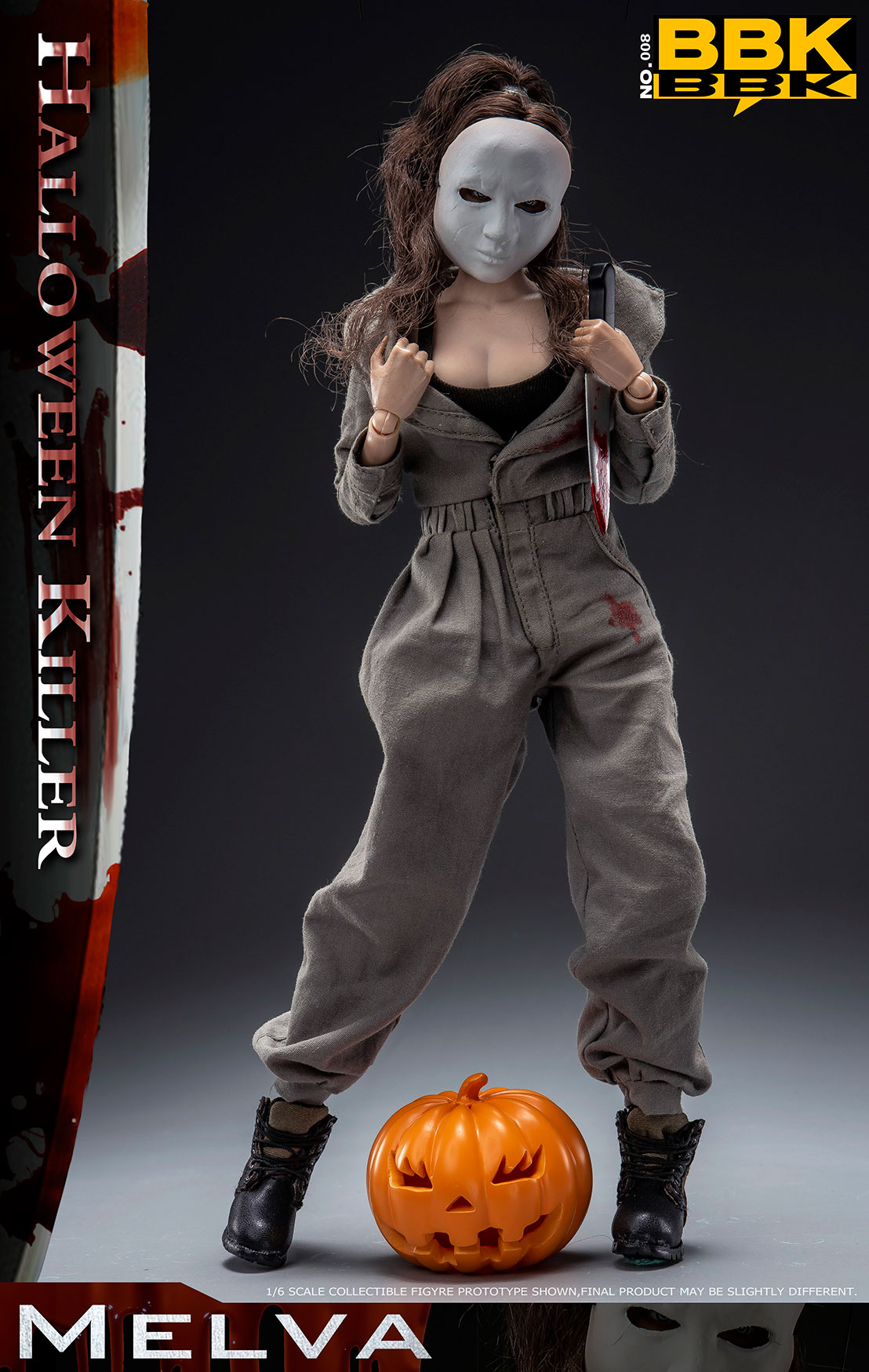 1:6 BBK Halloween Killer Melva Collectible Action Figure Model | eBay