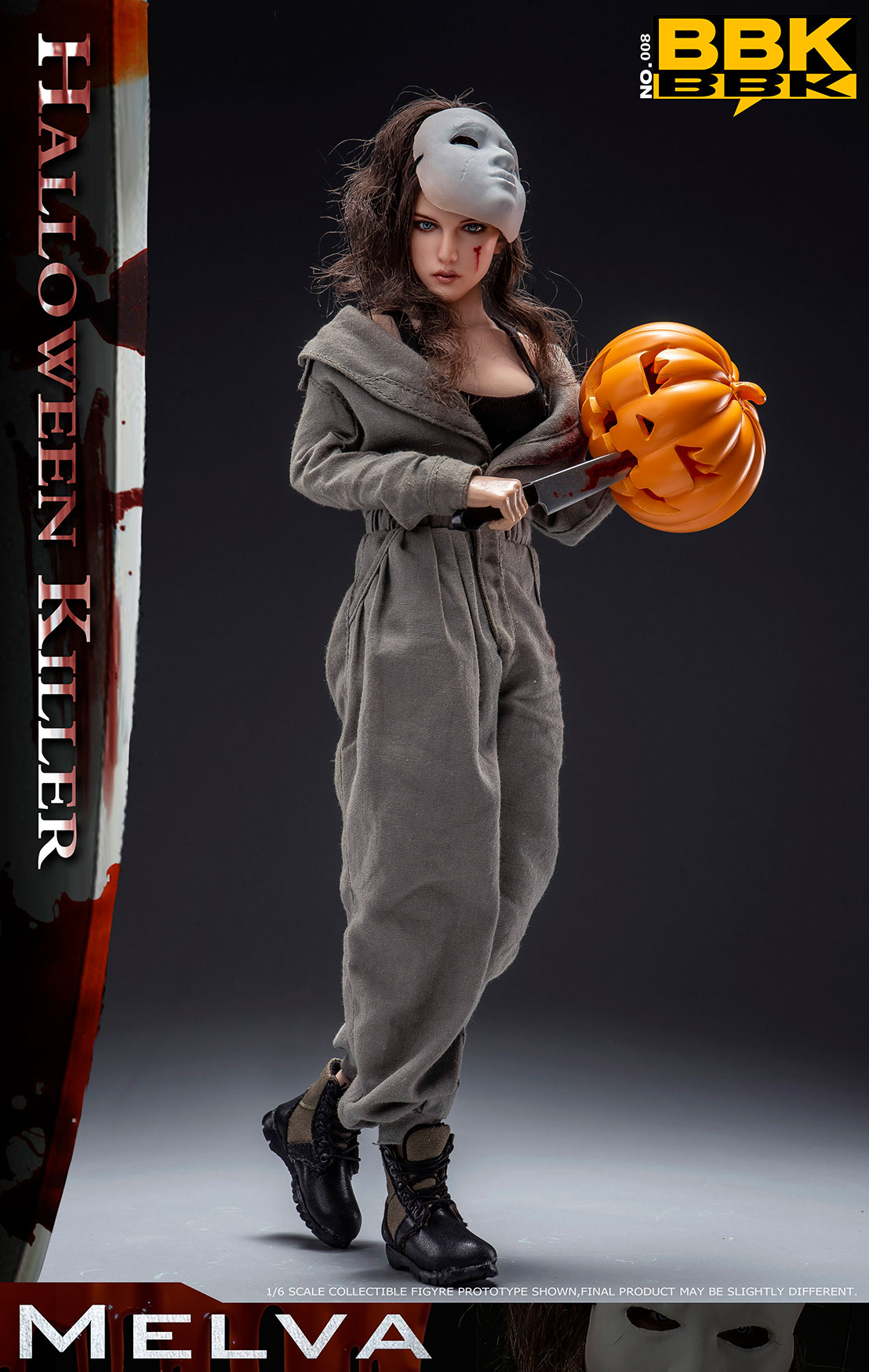 1:6 BBK Halloween Killer Melva Collectible Action Figure Model | eBay