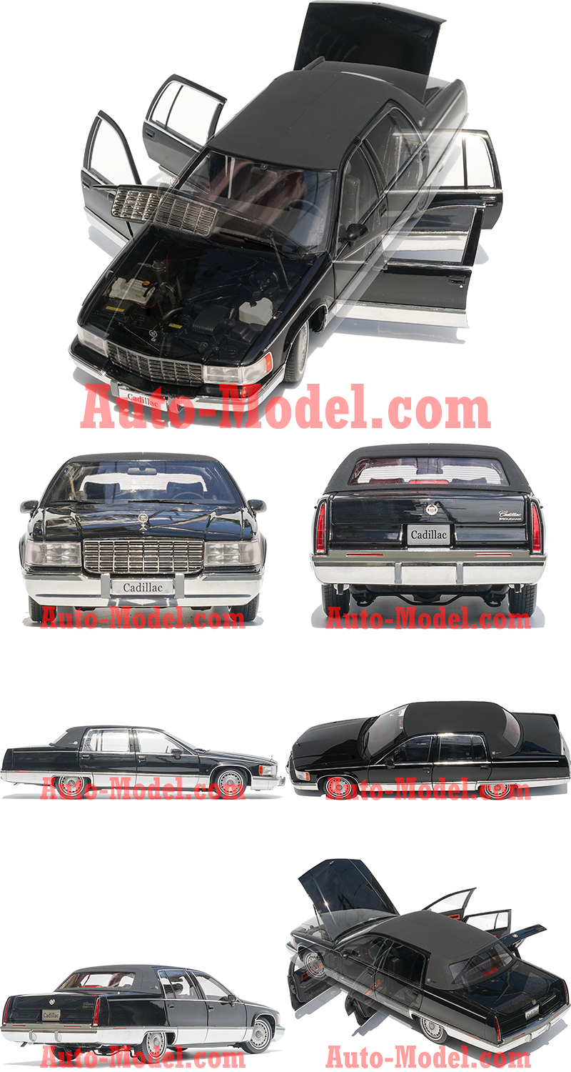 1:18 Xiaoguang Model 1994 Cadillac Fleetwood Brougham Black