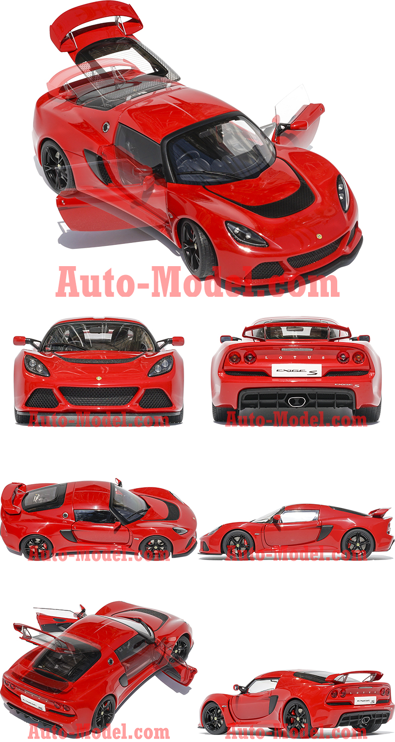 1:18 AUTOart Lotus Exige S Red Right Hand Drive | eBay