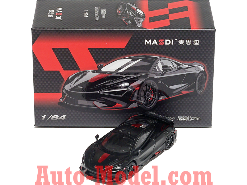 1:64 Masdi 2021 Mclaren 765LT Black | eBay